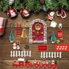 21 PCS Wichteltür Komplettset, Weihnachten set für Kinder Produktbild-Vorschau 2