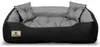 Pelíšek pro psy PRESTIGE 100x75 cm voděodolný šedý Náhled obrázku produktu 4