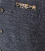 VENTI Herren Weste City V-Ausschnitt Casual Blau meliert 52 Produktbild-Vorschau 4