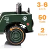 Elektryczny samochód wojskowy Willys dla dzieci 12 V (1–6 Podgląd zdjęcia produktu 7