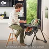 Kinderkraft TUMMIE Seggiolone pappa 2-in-1 reclinabile Anteprima dell’immagine prodotto 11