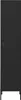A single black metal locker is shown against a white background. Náhľad obrázku produktu