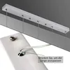 ZMH lampa wisząca 5 płomieni drewniana lampa stołowa 150cm Podgląd zdjęcia produktu 2