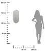 HOWHOMELY | Specchio da appendere - Specchio decorativo - Anteprima dell’immagine prodotto 3