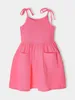Sommerkleid für Mädchen – 100 % Baumwolle,  Größe  110,   Produktbild-Vorschau 4