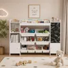 Étagère de rangement pour enfants INONEFT, avec tableau Voir les images du produit 1