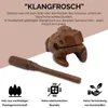 Frosch Klangfrosch Gr. 3 – 9 cm Klangtier aus Holz | Produktbild-Vorschau 6