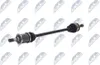 NTY NPW-HD-079 Antriebswelle Hinten Links für HONDA CR-V II Produktbild-Vorschau 1