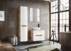 Colonna bagno ERBANO – Rovere chiaro e bianco lucido – Anteprima dell’immagine prodotto 2