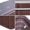 Panier à linge, 3 compartiments, bambou, marron, 100 L, Voir les images du produit 7