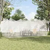 vidaXL Garten Mücken Netz 156 Mesh Weiß 3 x 6 x 2,5 m Produktbild-Vorschau 2