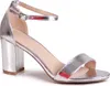 topschuhe24 2487 Damen Riemchen Sandaletten Metallic, Produktbild-Vorschau 2