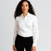 Damen Smokingbluse langarm weiß Gr. 38 : 38 : weiß : 60% Produktbild-Vorschau 1