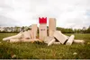 Bex Kubb Viking Original Gummiholz - Red King Produktbild-Vorschau 8