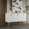 okwish Komody Moderní 3-dveřová komoda se nastavitelnými Náhled obrázku produktu 1