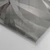 Bilder auf glas - Frau Modell Streifen Emotionen - 70x70cm Produktbild-Vorschau 5