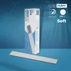A box of STALEKS Expert 20 White Disposable Papmam Files with a single file laid out in front of it, on a blue background with subtle light effects. Anteprima dell’immagine prodotto
