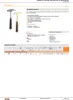 Picard Latthammer/Charierte (geraute) Bahn, vergoldet, mit Produktbild-Vorschau 8