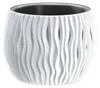 Květináč SANDY BOWL s vkladem 29 cm - barva: bílá Voir les images du produit 2