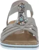 Rieker Damen Sandale mit T-Riemen und maritimem Dekor mit Produktbild-Vorschau 90