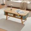 Table basse 'Tysvær' avec 2 portes coulissantes 100 x 50 x Voir les images du produit 2