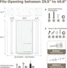 Bardzo wysoka bramka dla kota 180 cm, szerokość 75-103 cm, Podgląd zdjęcia produktu 7