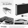 3 tables à tapisser - noir Voir les images du produit 4