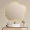 EMKE Miroir de salle de bain LED 50 x 45 cm Miroir de salle Voir les images du produit 1