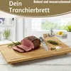 LS-LebenStil XL Holz Schneidebrett Herdabdeckplatte 50x28cm Produktbild-Vorschau 6