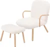 Fortuna Lai Relaxsessel mit Fußhocker, Ruhesessel mit Produktbild-Vorschau 3