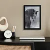 MuchoWow® MuchoWow® Gerahmtes Poster Pferd - Grau - Braun - Produktbild-Vorschau 2