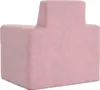vidaXL Kindersofa Rosa Weich Plüsch Produktbild-Vorschau 4