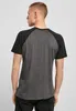 Build Your Brand BY007 | T-shirt Raglan Contrast pour Voir les images du produit 3