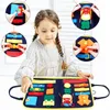 Montessori Busy Board Fühlbuch Lernspielzeug Sensorik Buch Produktbild-Vorschau 8