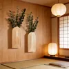 Boho-Wandvase aus Holz, Wandbehang, Pflanzgefäß im Produktbild-Vorschau 8