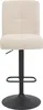 Hela Tische, 2er Set Barhocker LENI - Bezug Cord Creme Produktbild-Vorschau 5