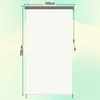 Izrielar Senkrechtmarkise 250x140cm Beige für Außen- und Produktbild-Vorschau 2