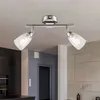 LED Deckenleuchte, bewegliche Spots, silber, chrom, L 25 cm Produktbild-Vorschau 3