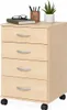 Rollcontainer Ahorn Schubcontainer Container Büroschrank Produktbild-Vorschau 1