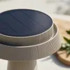 Luxus Europe - Tafellamp Solar Mambo Grijs - Draadloze LED Productafbeelding-voorbeeld 3