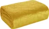 Narzuta Luiz 3 musztardowa 200x220 cm hot press welur Podgląd zdjęcia produktu 3