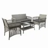 FURNIFY® Gartenmöbel Set EDELHOF 4-teilig | Gartenlounge Produktbild-Vorschau 1
