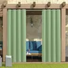 2er-Set Outdoor Vorhang Gardinen Verdunkelungsvorhang Produktbild-Vorschau 8