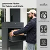 Paketbox XXL Briefkasten Standbriefkasten 150cm hoch Produktbild-Vorschau 4