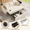 Merax 3-in-1 Schlafsofa, Multifunktionales Sofa mit Produktbild-Vorschau 8