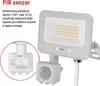 LED reflektor GLARO s pohybovým čidlem, 20 W, bílý, IP54, 2000 lm, neutrální bílá Náhled obrázku produktu
