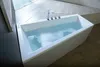 Polysan ANDRA L asymmetrische Badewanne 160x90x45cm, Weiß Produktbild-Vorschau 2
