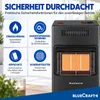 3 in 1 Infrarot Keramik Gas Heiz-Ofen 4,2 kW mit Produktbild-Vorschau 6