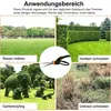 Rasenkantenschere 360° drehbar, Grasschere mit gezahnter Produktbild-Vorschau 2