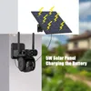 Y10-4G-Q11 telecamera solare orientabile con due obiettivi Anteprima dell’immagine prodotto 9